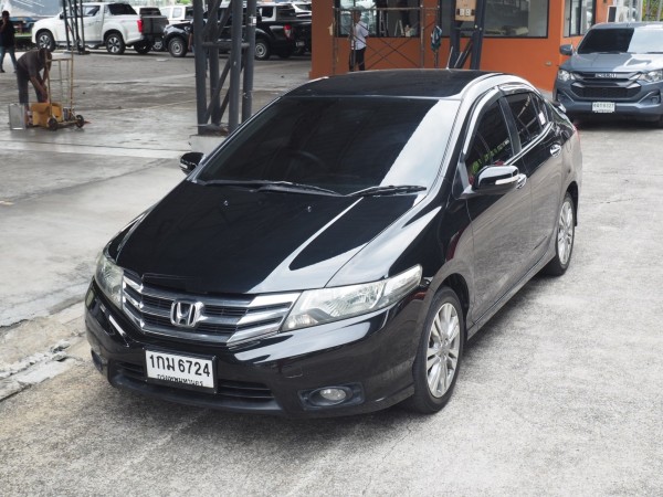 2013 Honda City สีดำ