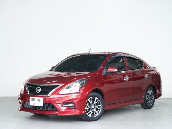 #NISSAN #ALMERA 1.2E CVT Sportech AT ปี2019 สีแดง