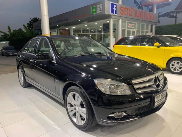 Mercedes-Benz C-Class W204 C250 ปี 2011 สีดำ